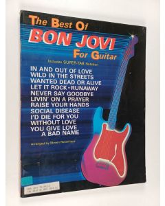 käytetty teos The Best of Bon Jovi For Guitar