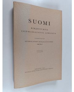 Kirjailijan Antti Sovijärvi käytetty kirja Suomi : kirjoituksia isänmaallisista aiheista 102:s osa - Kirjasuomen ja hiukan murteidemmekin refleksiivisestä taivutuksesta