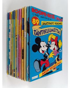 käytetty kirja Roope-Setä vuosikerta 1987