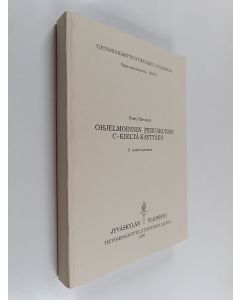 Kirjailijan Pertti Hirvonen käytetty kirja Ohjelmoinnin peruskurssi C-kieltä käyttäen