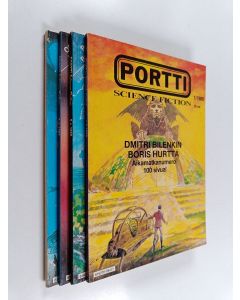 käytetty kirja Portti 1-4/1989 : Tampereen Science Fiction Seuran lehti (vuosikerta)
