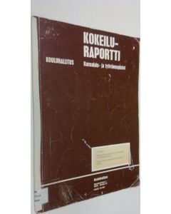 Kirjailijan Pirkko Tiuraniemi käytetty kirja Harrastajanäyttelijöiden opetuskokeilu : Tervolan kansalaisopisto 1980