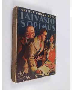 Kirjailijan Arthur Conan Doyle käytetty kirja Laivastosopimus : Sherlock Holmesin seikkailuja