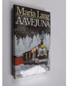 Kirjailijan Maria Lang käytetty kirja Aavejuna (ERINOMAINEN)