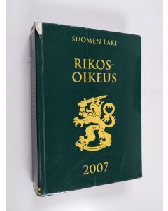 käytetty kirja Rikosoikeus 2007