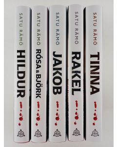 Kirjailijan Satu Rämö uusi kirja Hildur 1-5 : Hildur ; Rósa & Björk ; Jakob ; Rakel ; Tinna
