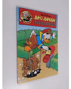 Kirjailijan Walt Disney käytetty kirja Aku Ankan puujalkavitsi