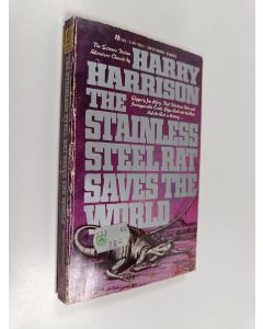 Kirjailijan Harry Harrison käytetty kirja The stainless steel rat saves the world