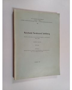 Kirjailijan Uunio Saalas käytetty kirja Reinhold Ferdinand Sahlberg : Tutkimusmatkailija, luonnontieteilijä, lääkäri ja tilanomistaja 1811-1874