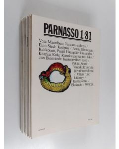 käytetty kirja Parnasso vuosikerta 1981 (1-8)