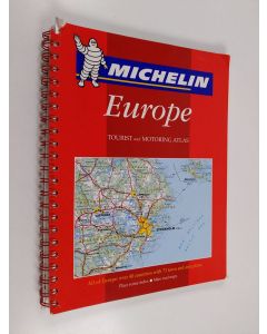 Kirjailijan Michelin käytetty teos Europe : Tourist and Motoring atlas