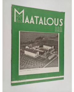 käytetty kirja Maatalous N:o 12/1940 : joulukuu