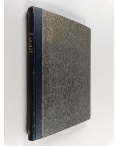 Kirjailijan V. Lihtonen käytetty kirja Tutkimuksia metsän puuston muodostumisesta : tuottohakkauslaskelma