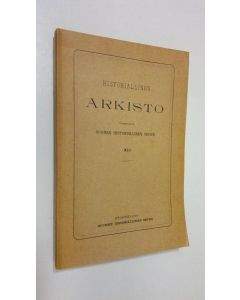 käytetty kirja Historiallinen arkisto XLI