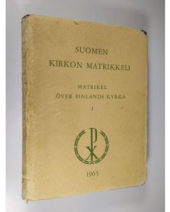 käytetty kirja Suomen evankelis-luterilaisen kirkon matrikkeli, 1 - Henkilömatrikkeli