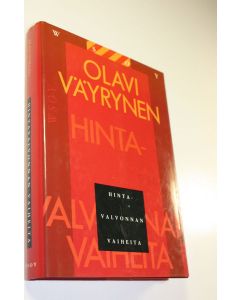 Kirjailijan Olavi Väyrynen käytetty kirja Hintavalvonnan vaiheita
