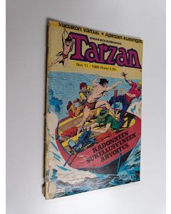 Kirjailijan Edgar Rice Burroughs käytetty teos Tarzan 11/1980 : Kadonneen sukellusveneen arvoitus