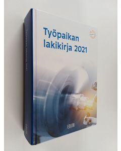 Kirjailijan Jorma Rusanen käytetty kirja Työpaikan lakikirja 2021