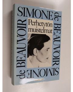Kirjailijan Simone de Beauvoir käytetty kirja Perhetytön muistelmat