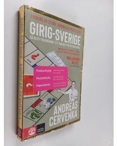 Kirjailijan Andreas Cervenka käytetty kirja Girig-Sverige : så blev folkhemmet ett paradis för de superrika