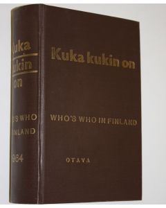 käytetty kirja Kuka kukin on 1964 : henkilötietoja nykypolven suomalaisista
