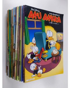 käytetty teos Aku Ankka vuosikerta 2008 (1-38, 40-42)