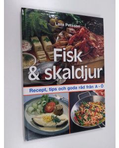 Kirjailijan Laila Persson käytetty kirja FIsk & skaldjur