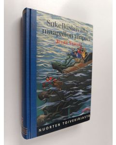 Kirjailijan Jules Verne käytetty kirja Sukelluslaivalla maapallon ympäri