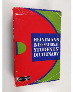 Kirjailijan Christina Ruse & Elana Katz käytetty kirja Heinemann International Students' Dictionary