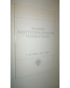 käytetty kirja Vuosikatsaus 1.10.1986-30.9.1987