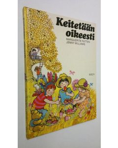 Kirjailijan Marguerita Patten käytetty kirja Keitetään oikeesti