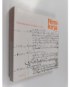 käytetty kirja Kalevalanseuran vuosikirja 52 : 1972