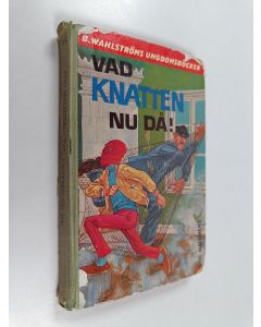 Kirjailijan Stig Malmberg käytetty kirja Vad Knatten nu då!