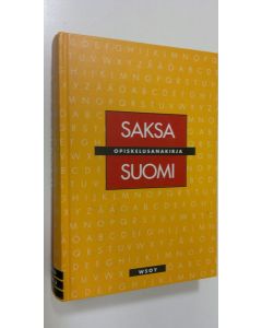 Kirjailijan Aino Kärnä käytetty kirja Saksa-suomi : opiskelusanakirja