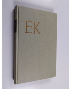 Kirjailijan Eino Krohn käytetty kirja Kaksi lukittua lipasta : tutkielma kirjallisuuden ja estetiikan alueilta