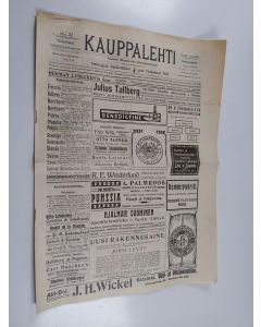 käytetty teos Kauppalehti nro 22/1907