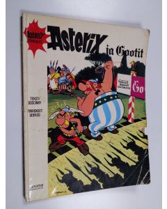 Kirjailijan Goscinny & Uderzo käytetty kirja Asterix ja gootit