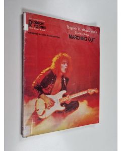 Kirjailijan Yngwie Malmsteen käytetty kirja Marching Out
