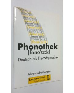 Kirjailijan Eberhard Stock käytetty teos Phonothek : Deutsch als Fremdsprache - Lehrerhandreichungen