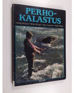 Kirjailijan Matti Jansson käytetty kirja Perhokalastus