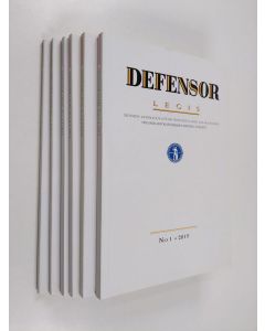käytetty kirja Defensor legis - vuosikerta 2015 (N:o 1-6)