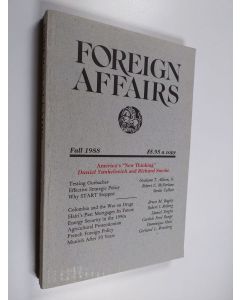 käytetty kirja Foreign Affairs Fall 1988 : Vol 67 No 1