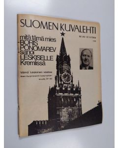 käytetty teos Suomen kuvalehti 20/1966