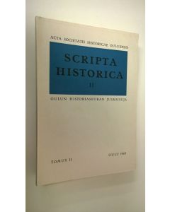 Tekijän Samuli Onnela  käytetty kirja Scripta historica II osa 2
