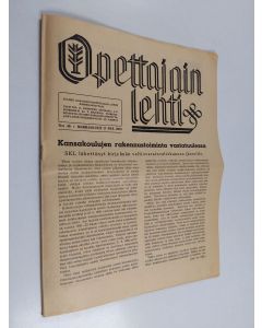 käytetty teos Opettajain lehti 46/1950