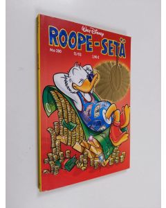 Kirjailijan Walt Disney käytetty kirja Roope-setä 12/2002 (nro 280)