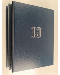 Kirjailijan Ilpo Järvinen käytetty kirja Aatteet ja vuodet 1-2 + Matkan varrelta