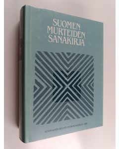 käytetty kirja Suomen murteiden sanakirja 8 : konkeri-kurvottaa