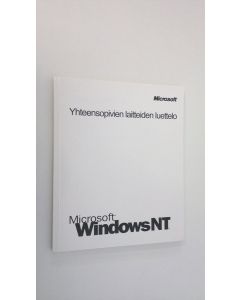 käytetty kirja Microsoft Windows: Yhteensopivien laitteiden luettelo