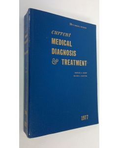Kirjailijan Marcus A. Krupp käytetty kirja Current medical diagnosis & treatment